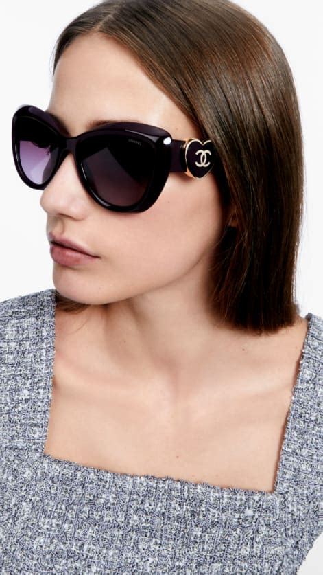 chanel sunglasses with heart logo|chanel sunglasses cc logo.